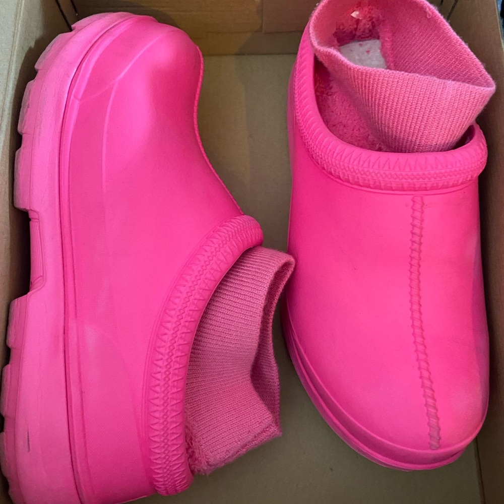 PINK UGG X Tasman Rain Boots